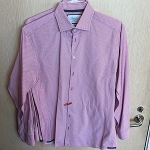 Charles Tyrwhitt men’s pink dress shirt 16/34 extra slim fit